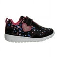 thumbnail image 2 of Laura Ashley Hook and Loop Girl Sneakers, Black Multi, Size: 10, 2 of 5