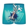 thumbnail image 5 of Looney Tunes Bugs Bunny Mens Boxer Briefs Active Stretch Breathable Underwear, Comfortable Gym Boxer Briefs, 5 of 7