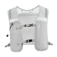 thumbnail image 4 of harayaa Hydration Backpack 4L Waterproof Running Vest Pack for Trail Jogging Cycling Gray, 4 of 9