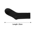 thumbnail image 6 of Eoperou 1 Pair Women Socks Mid-tube Solid Color Knitted Thick Warm Elastic Anti-shrink Soft Warm Anti-pilling Anti-slip Lady Winter Socks, 6 of 8