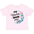 thumbnail image 3 of Inktastic My Nana Loves Me Granddaughter Girls Toddler T-Shirt, 3 of 5