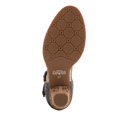 thumbnail image 6 of L'Artiste Women's NIOBELLA Hand-Painted Hook-and-Loop Mary Jane – Geometric Design, Decorative Buckle, Faux Stacked Heel, 6 of 8