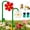 Red+White, variant on Sprinklers for Yard 360° Rotating Dancing Sunflower Sprinkler, Funny Lawn Watering Tool for Yard, Dogs, Kids Playing, Garden Irrigation