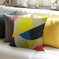 thumbnail image 3 of BANET Printed Pillow Cover, Bedroom backrest, Nordic Modern elk Pattern Square Pillow, Home and Living Room Decoration Gift White, 3 of 5