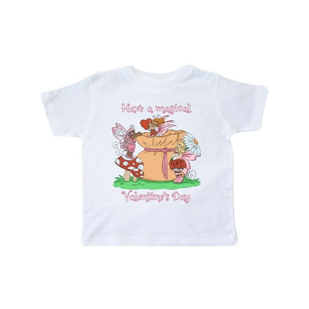 

Inktastic Have A Magical Valentine s Day Fairies Gift Toddler Boy or Toddler Girl T-Shirt