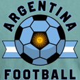 thumbnail image 3 of CafePress - Argentina Football T Shirt - Mens Comfort Colors Shirt, 3 of 5