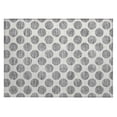 thumbnail image 2 of Addison Rugs Chantille Indoor/Outdoor Transitional Circles Gray Washable Rectangle Rug, 1'8" x 2'6", 2 of 6