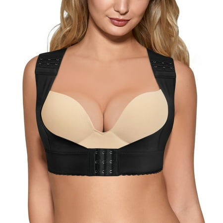 

Junlan Women Breast Lifter Back Support Shaping Tops Compression Shapewear