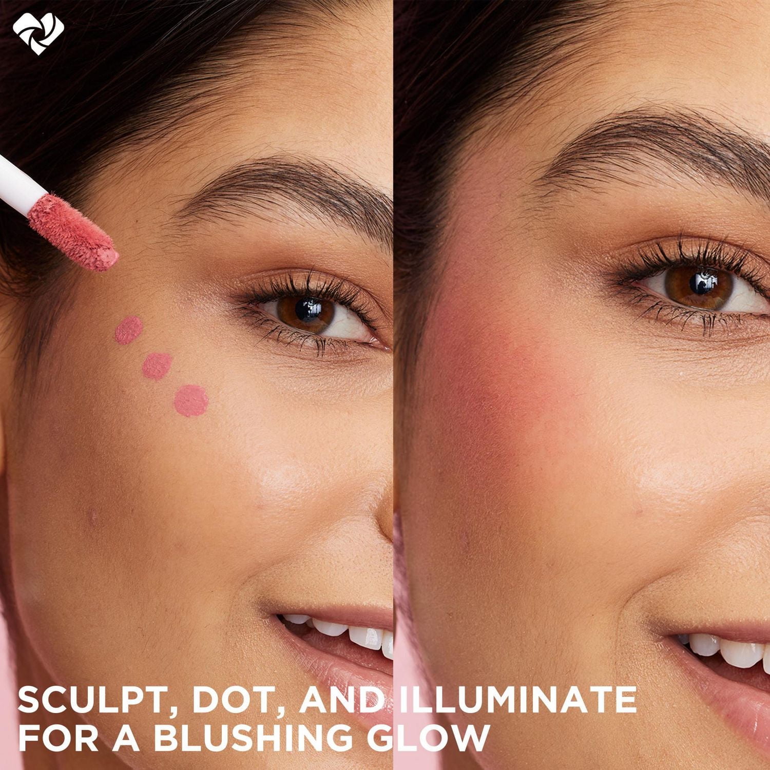 L'Oreal Paris Lumi Le Fard à Joues Liquide, 10 ml Pigments liquides intenses