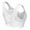 White, variant on Feiona-Womens Front Closure Bra Post-Surgery Posture Corrector Shaper Tops with Breast Support Band Posture Corrector Lift Up Bra