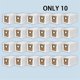 thumbnail image 4 of 10PCS Dust Bag Compatible for M40 D110CN Replacement Parts Accessories Consumables Dust Bag, 4 of 5