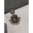 thumbnail image 2 of Earring For Ethenic Wear Perl Coral Silver Oxodised Brass Silver Gold Plated Earring set, 2 of 2