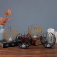 thumbnail image 3 of SHAR Creative Iron Chandelier Candlestick - Gold Ornament, 3 of 4