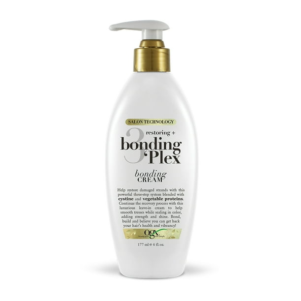 OGX Restoring + Bonding Plex LeaveIn Treatment, 6 FL OZ
