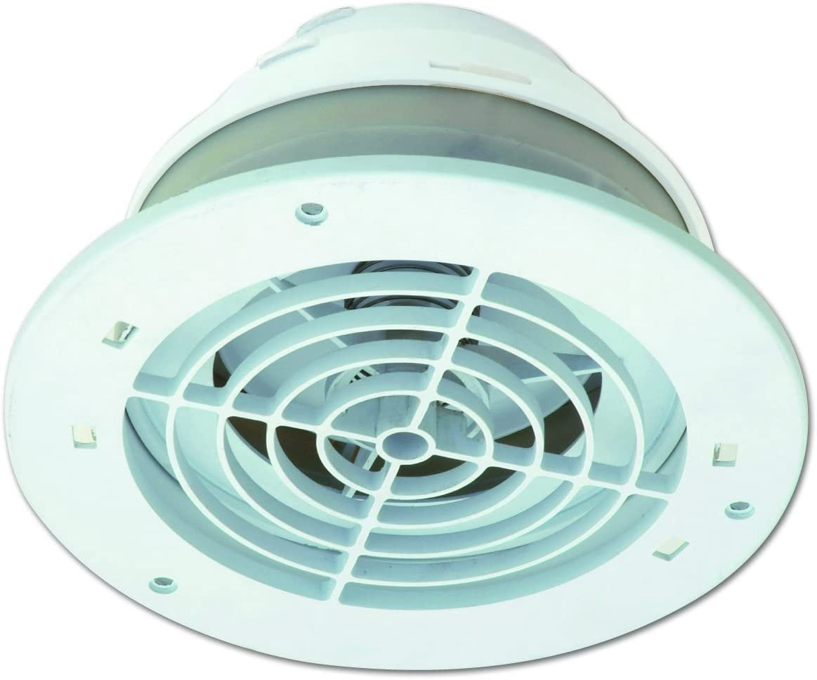 Dundas Jafine Soffit Exhaust Vent SEVZW - Fits 4, 5, 6 Inch Duct - 4 Pack, White