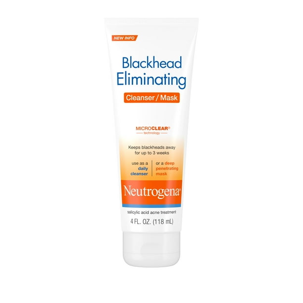 Neutrogena Blackhead Eliminating Face Cleanser/Mask Treatment With
