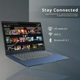 thumbnail image 5 of Lenovo IdeaPad Slim 3 Chromebook, 14″ FHD IPS Anti-GlareTouchscreen, MediaTek Kompanio 520, 4GB LPDDR4X, 224GB Storage(64GB eMMC+160GB Docking Station Set), Webcam, WiFi 6, Chrome OS, Blue, 5 of 7