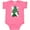 Hot Pink, variant on Inktastic Kawaii Cats Christmas Tree Boys or Girls Baby Bodysuit
