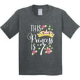 thumbnail image 3 of Inktastic This Princess is Seven 7th Birthday Youth T-Shirt, 3 of 5