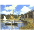thumbnail image 1 of StraÃŸenbrÃ¼cke in Argenteuil - CANVAS OR FINE PRINT WALL ART, 1 of 1