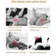 thumbnail image 4 of Almohada ortopédica para la rodilla con alivio de la ciática, almohada para la rodilla que alivia la espalda de la espuma viscoelástica de la ciática Pai. Afortunado Sencillez, 4 of 5