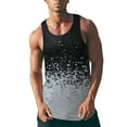 AdBFJAF Workout Tank Tops for Men Tight Mens Summer Fashion Casual