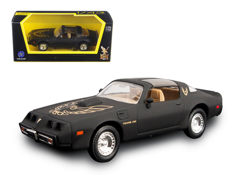 1979 Pontiac Firebird Trans Am Matt Black 1 43 Cast Model Car By 1979 Pontiac Firebird Trans Am Matt Black 1 43 Cast Model Car By Road Signature