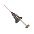 thumbnail image 3 of 2Pcs Metal Leather Pattern Wind Bells Decorative Hanging Pendant Traditional Wind Chime, 3 of 8