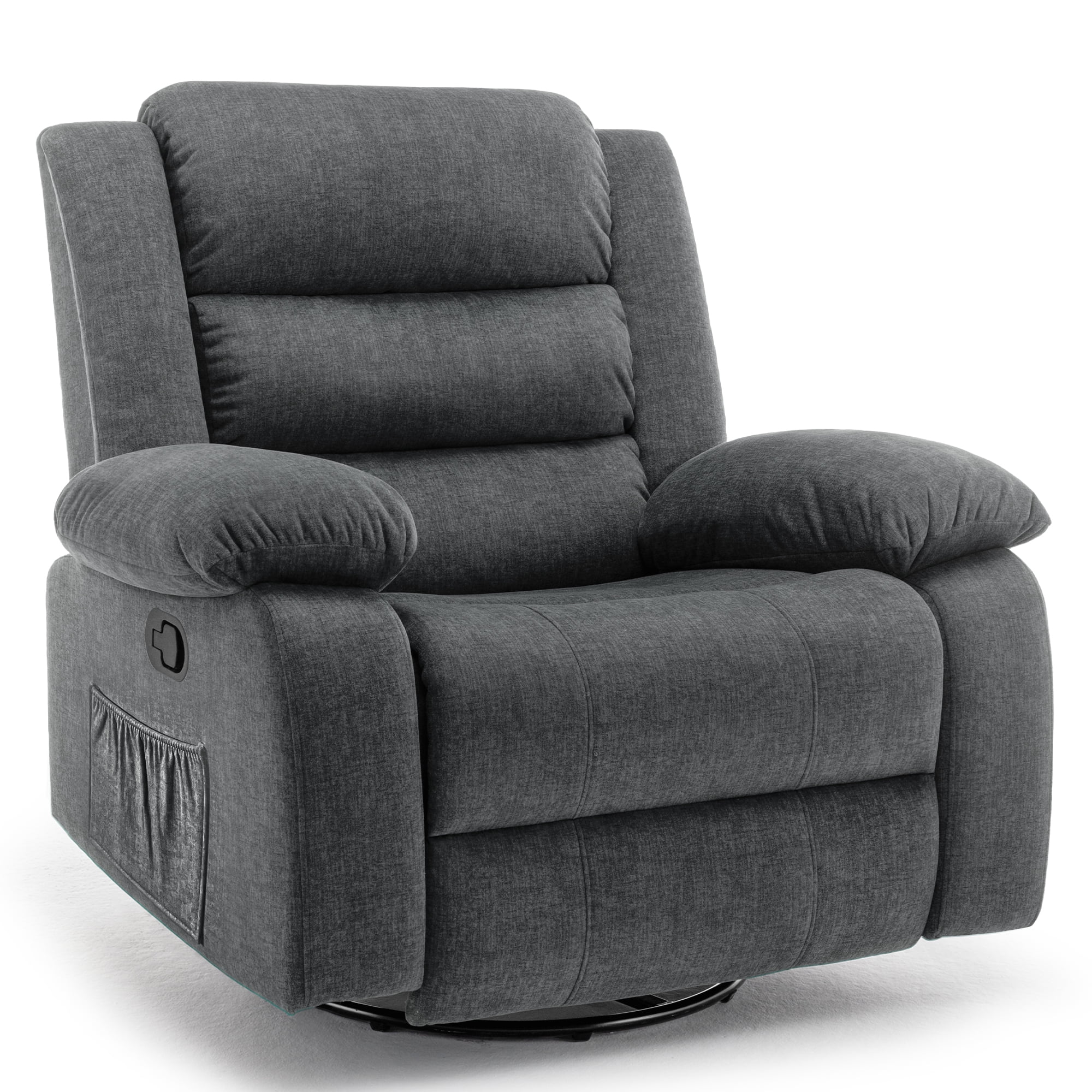 Korser Oversized Swivel Rocker Recliner Chair for Adults 40.6'' Wide ...