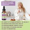 thumbnail image 2 of Sea Moss Liquid Drops - Irish Sea Moss Black Seed Oil with Ashwagandha, Soursop Bitters, Elderberry, Burdock Root, Bladderwrack,Support Antioxidant, Immune, Gut Health, 2 of 5