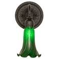 thumbnail image 6 of 5.5" Wide Green Tiffany Pond Lily Wall Sconce, 6 of 7