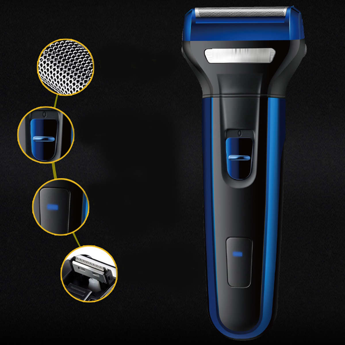 3in1 Electric Shaver for Men Rechargeable Sideburns 3in1 Electric Shaver for Men Rechargeable Sideburns