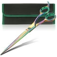 thumbnail image 4 of Sharf Professional 8.5" Rainbow Pet Grooming Scissors: Sharp 440c Japanese Clipping Shears For Dogs, Cats & Small Animals| Rainbow Series Hair Cutting/Clipping Scissors w/Easy Grip Handles, 4 of 7