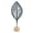 A Grey, variant on KGJQ Golden Ginkgo Leaf Statue, Anti-Rust Anti-Oxidation Decorative Art Iron Sculpture for Living Room Wine Cabinet Home Decor