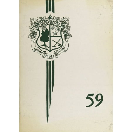 (Custom Reprint) Yearbook: 1959 Temple University Ambler - Amble Yearbook (Ambler PA)