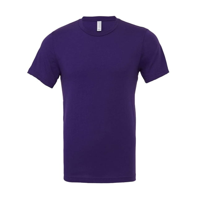 Bella Canvas Men`s 3001c, M, Team Purple
