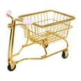 thumbnail image 3 of Mini carrito de compras Macarena Suministros de oficina juego de rol oro y rosa, 3 of 8
