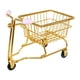 thumbnail image 3 of Mini carrito de compras Macarena Suministros de oficina juego de rol oro y rosa, 3 of 8