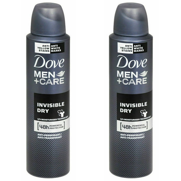 weerstand Oefening rots 2 Pack Dove Men + Care Invisible Dry Anti Perspirant 48 Hr Deodorant Spray  150ML - Walmart.com