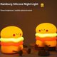 thumbnail image 5 of HBL-02 Cartoon Hamburger Silicone Tap Light Home Desktop Bedside Night Light, 5 of 5