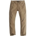thumbnail image 2 of Pantalón caqui de algodón para hombre, corte slim fit y pierna recta, 2 of 5