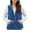 Light Blue, variant on Kaemgyyd Womens Fuzzy Sherpa Fleece Jacket Lightweight Vest Cozy Sleeveless Cardigan Zipper Casual Outerwear with Pocket