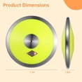 thumbnail image 5 of 1.0 Kg Sports Discus, Nylon Discus with Steel Rim and Center, 2.2 Lbs Practice Discus, Training Disc for Men and Women, Outdoor Throwing Disc for Beginners and Professionals, 5 of 7