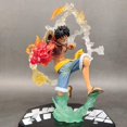 thumbnail image 2 of One Piece Anime MonkeyDLuffy Roronoa Ace Pvc Action Model Collection Cool Stunt Figure Toy Gift, 2 of 7