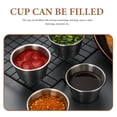 thumbnail image 3 of unbranded 4Ud Recipientes Pequeños Para Salsas Y Aderezos Acero Inoxidable Para Uso En Cocina, 3 of 8