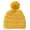 Yellow, variant on Faraee Toddler Pom Beanie Kids Winter Hat Cute Newborn Soft Warm Knit Beanies Cozy Snow Hats for Boys Girls 6-36 Months