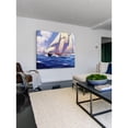 thumbnail image 4 of MARMONT HILL  - 'Catamaran' Painting Print on Wrapped Canvas - Multi-Color 18 x 18, 4 of 5