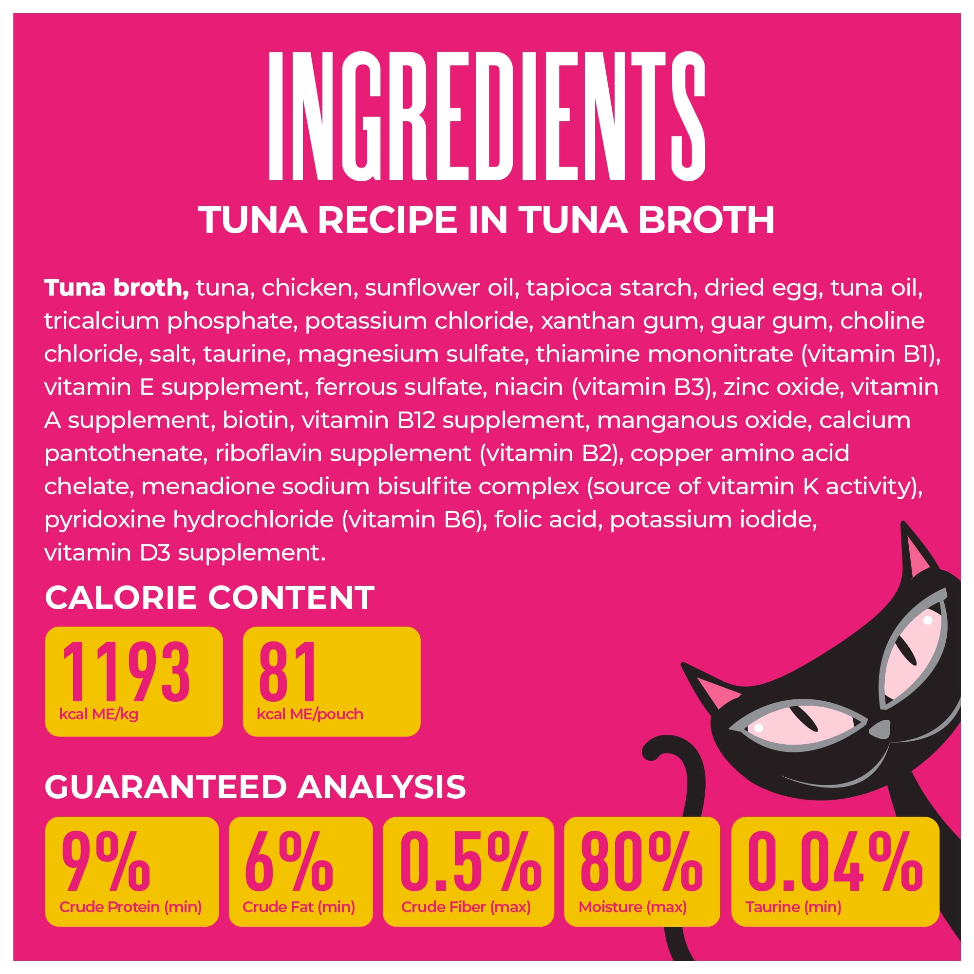 Tiki Cat Born Carnivore Wet Cat Food, Mousse, Tuna Recipe in Tuna Broth, 2.4 oz. Pouch