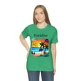 thumbnail image 6 of Paradise Unisex Jersey Short Sleeve Tee Beach Palms Ocean, 6 of 8