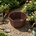 thumbnail image 6 of Shallow Succulent Plant Pots, Shallow Planter with Tray and Drainage Holes, Decorative Plastic Planters for Indoor and Outdoor Gardening, Succulent pots for Succulents Cactus and Herbs, 6 of 6
